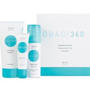 Obagi Medical 360 System Kit ( Exfoliating Cleanser, HydraFactor SPF 30, Retinol